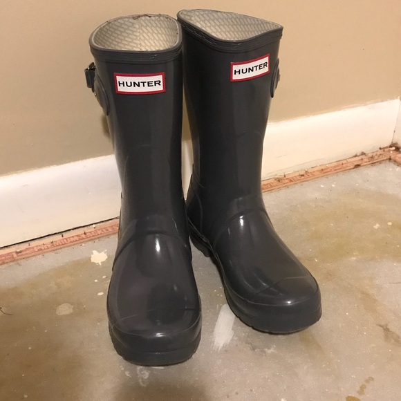 Hunter Boots Short Slate Gloss - Picture 4 of 6